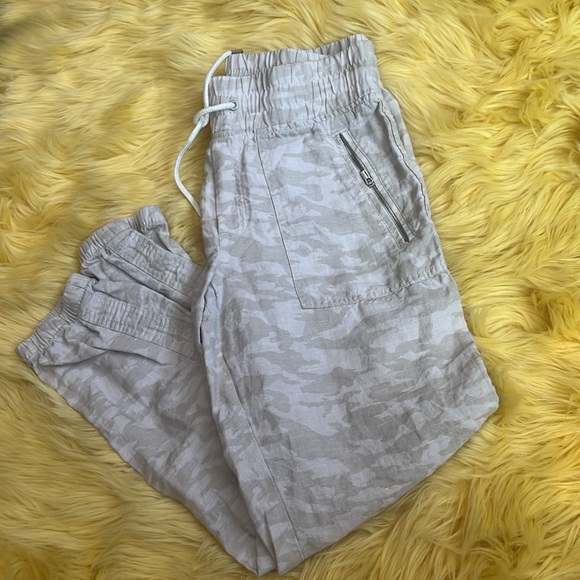 ATHLETA CABO TIDE camouflage linen jogger pants - Picture 6 of 8
